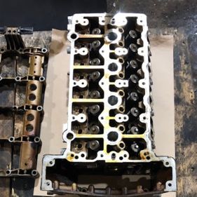 AFTER Mercedes Benz C class coupe 2012 complete engine rebuild (cylinder head)