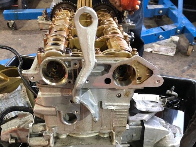 AFTER Mercedes Benz C Class coupe 2012 completed engine rebuild