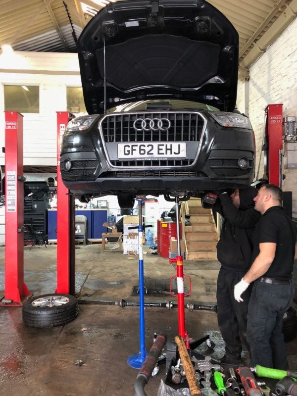 audi getting fixed
