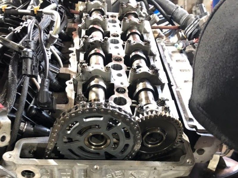 AFTER Mercedes C Class coupe 2012 complete engine rebuild