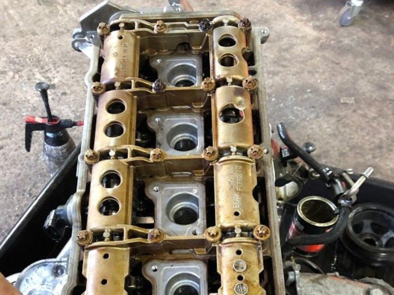 AFTER Mercedes C Class coupe 2012 complete engine rebuild